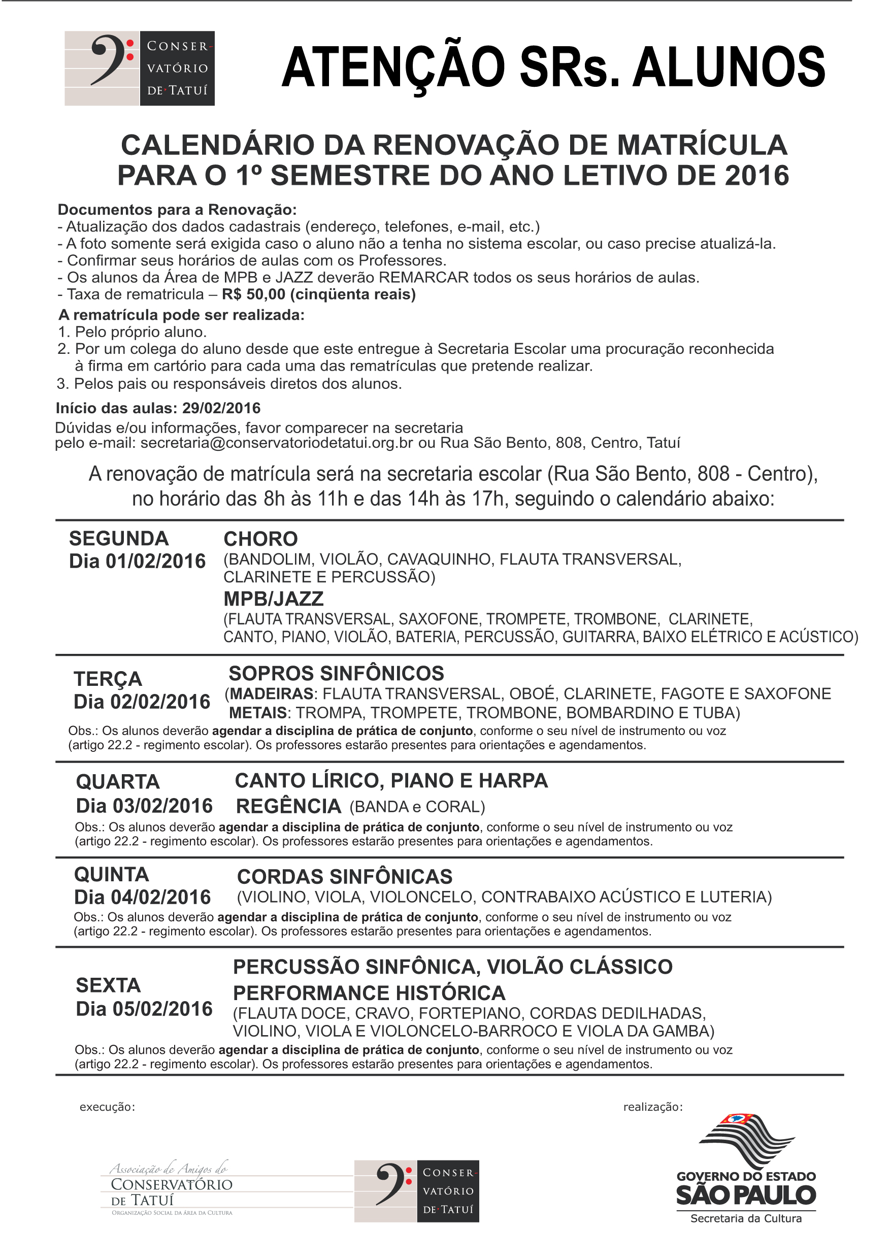 rematricula 1 semestre 2016.cdr