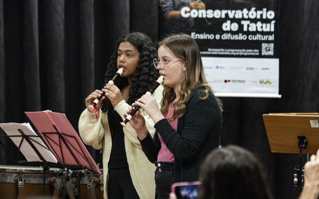 Orquestra Juvenil de Flauta Doce e Cia. do Conservatório de Tatuí