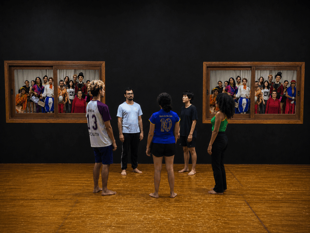 Mostra Interna de Artes Cênicas – Abertura de Processo/Composição nº 01 – Máquinas de Repetir Silêncios Mostra Interna de Artes Cênicas – Abertura de Processo/Composição nº 01 – Máquinas de Repetir Silêncios